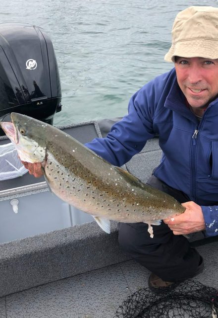 Mike with fish